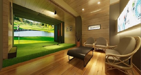 Sân gôn trong nhà ở Thượng Hải 