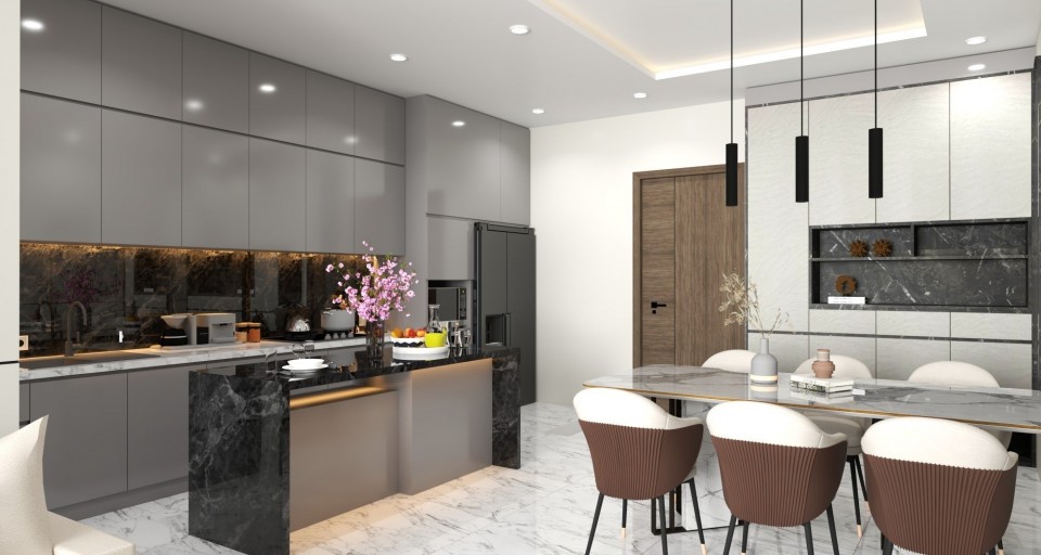 THIẾT KẾ CĂN HỘ LAVIDA 3 PHÒNG NGỦ
