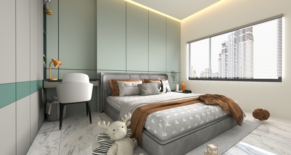 THIẾT KẾ CĂN HỘ LAVIDA 3 PHÒNG NGỦ
